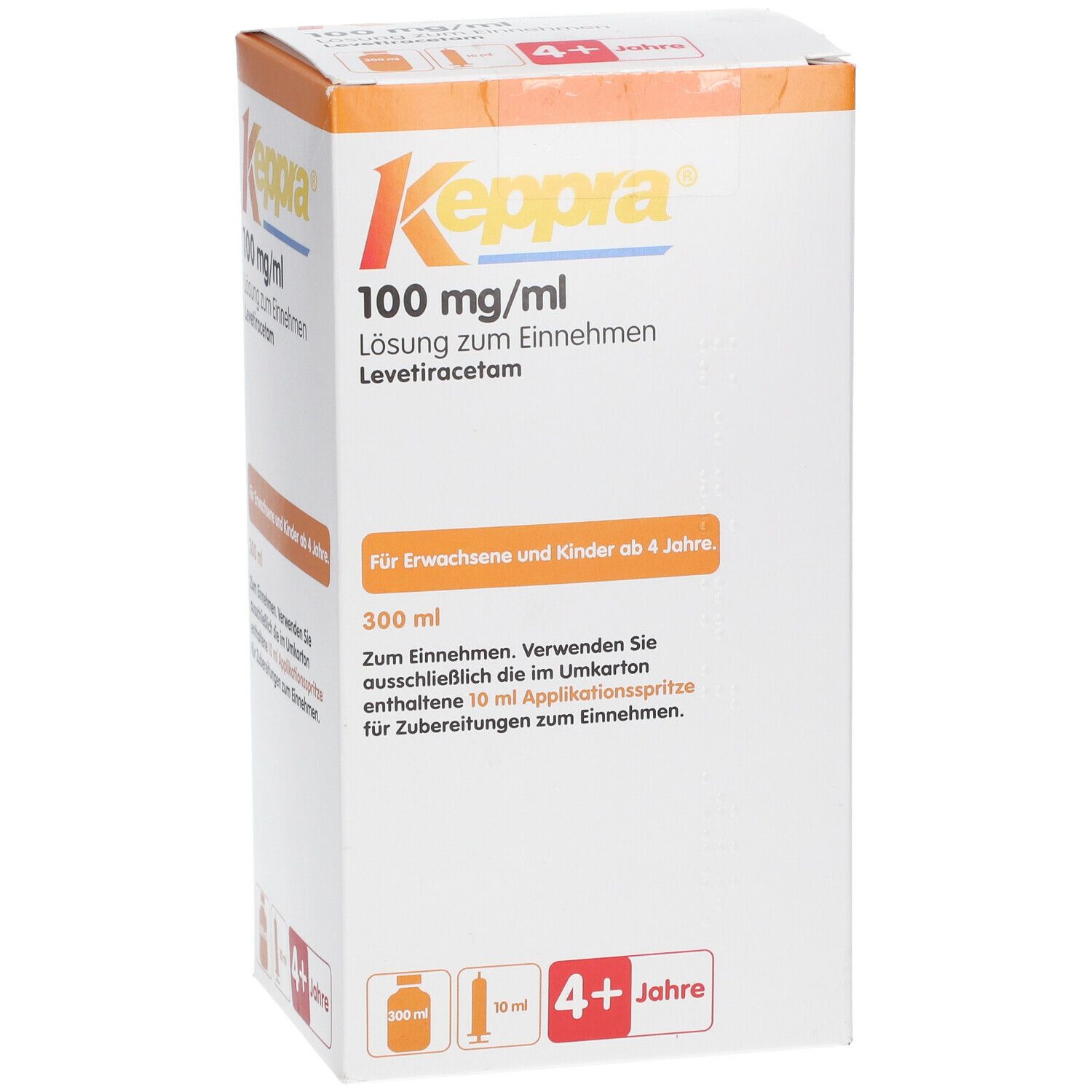 Keppra® 100Mg/Ml 10MlDosP