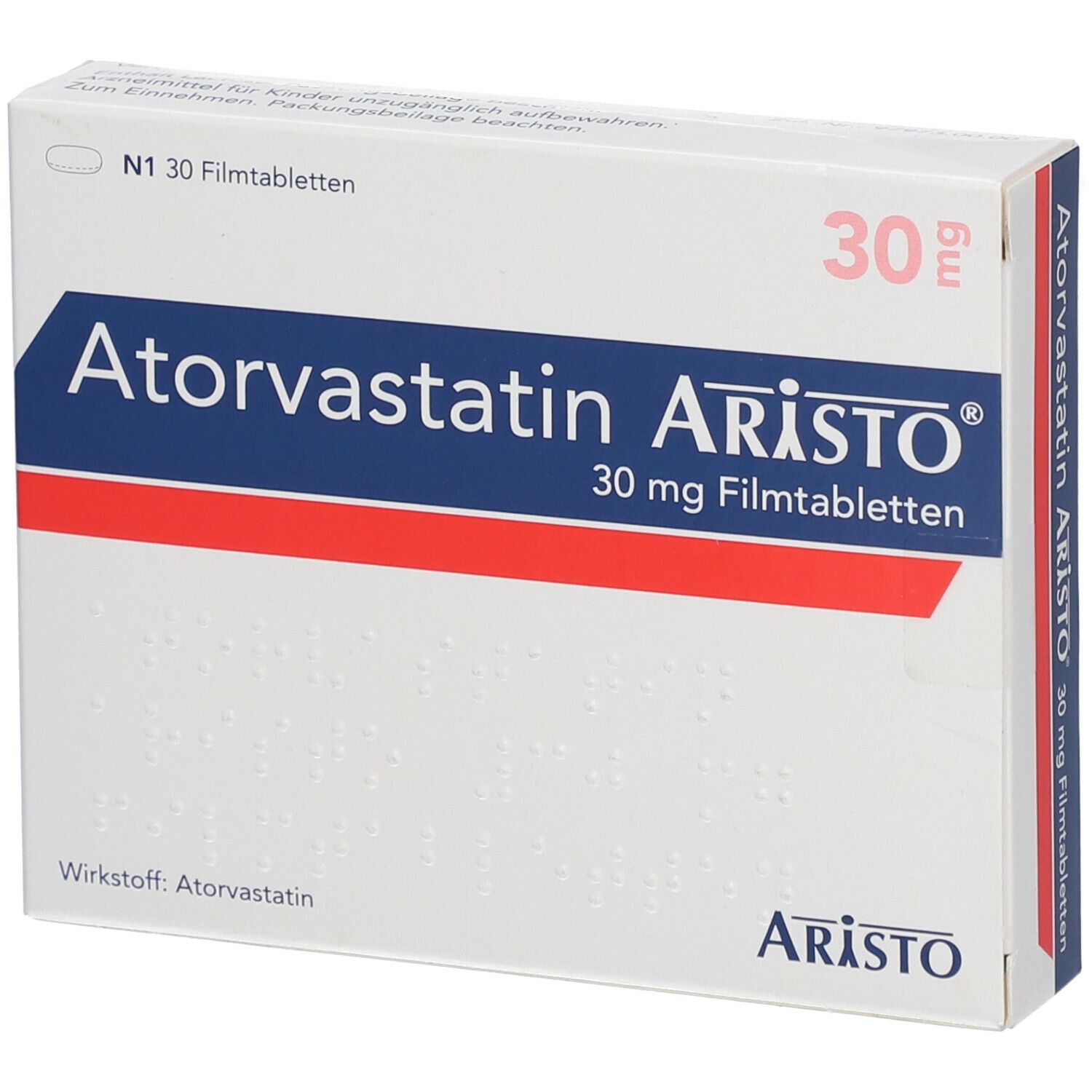 ATORVASTATIN Aristo 30 mg Filmtabletten