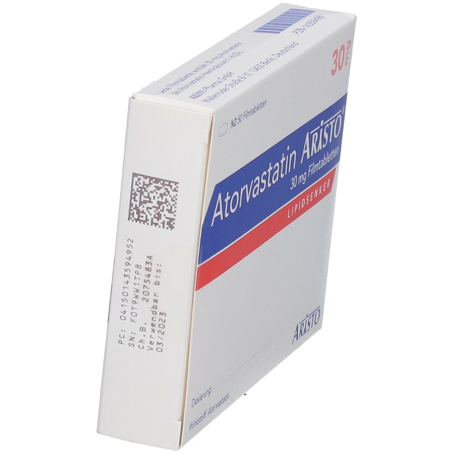 Atorvastatin Aristo® 30 mg