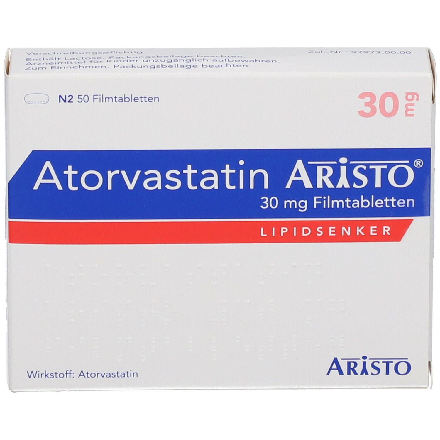 Atorvastatin Aristo® 30 mg