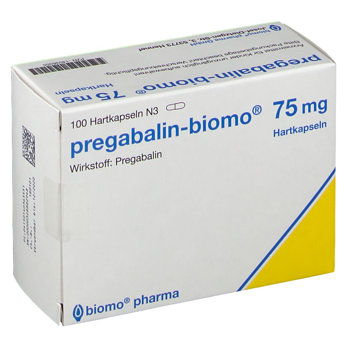 pregabalin-biomo® 75 mg