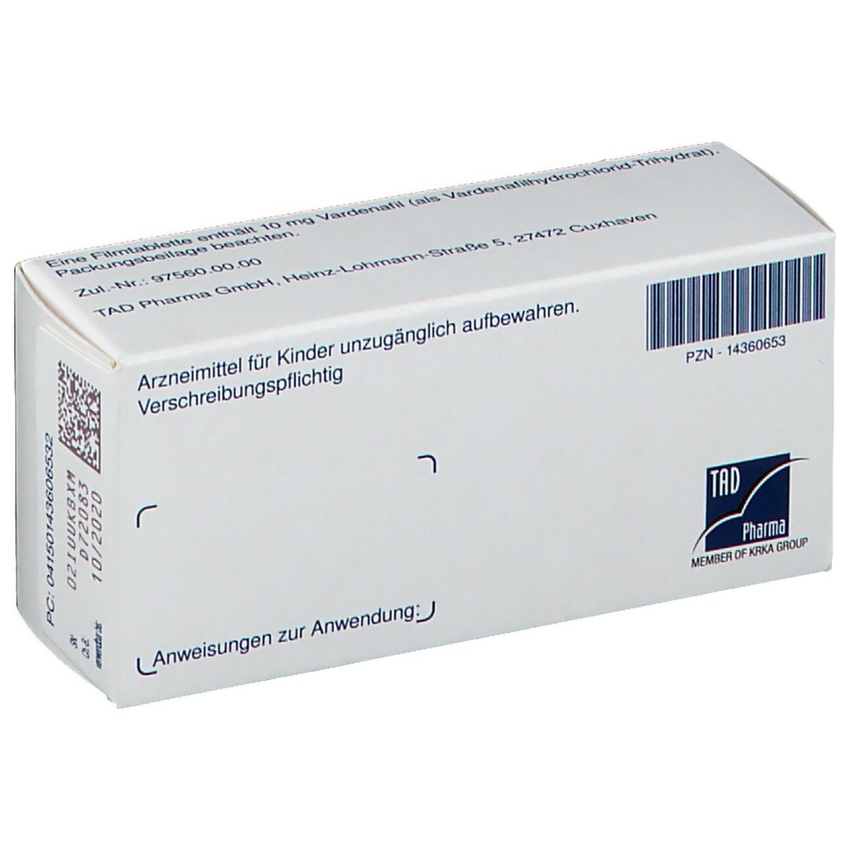 Vardegin® 10 mg
