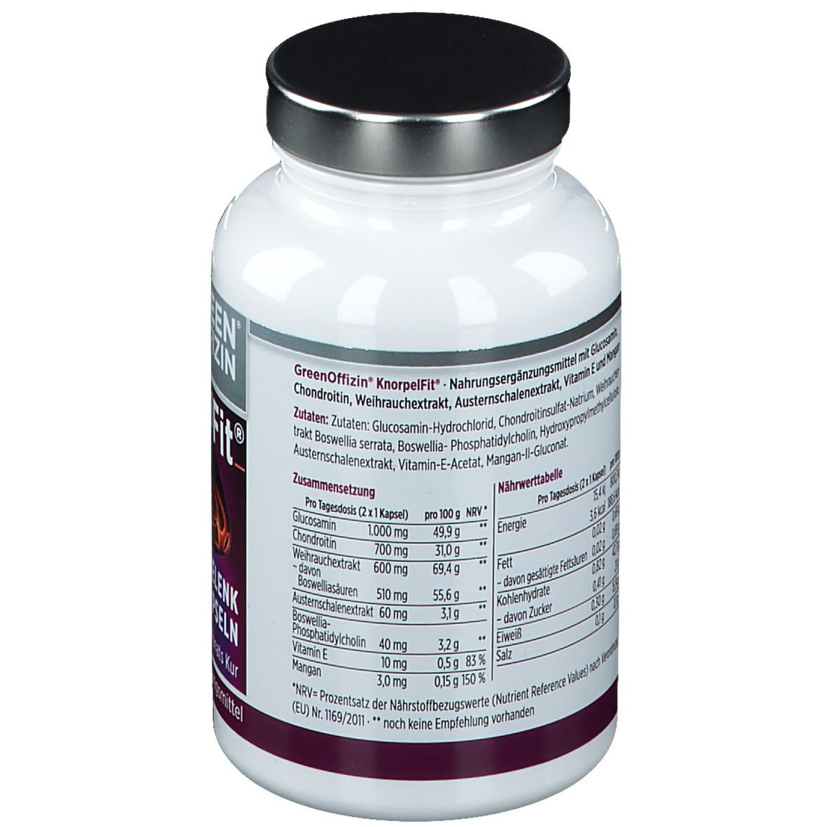 GreenOffizin® KnorpelFit® Gelenk-Kapseln