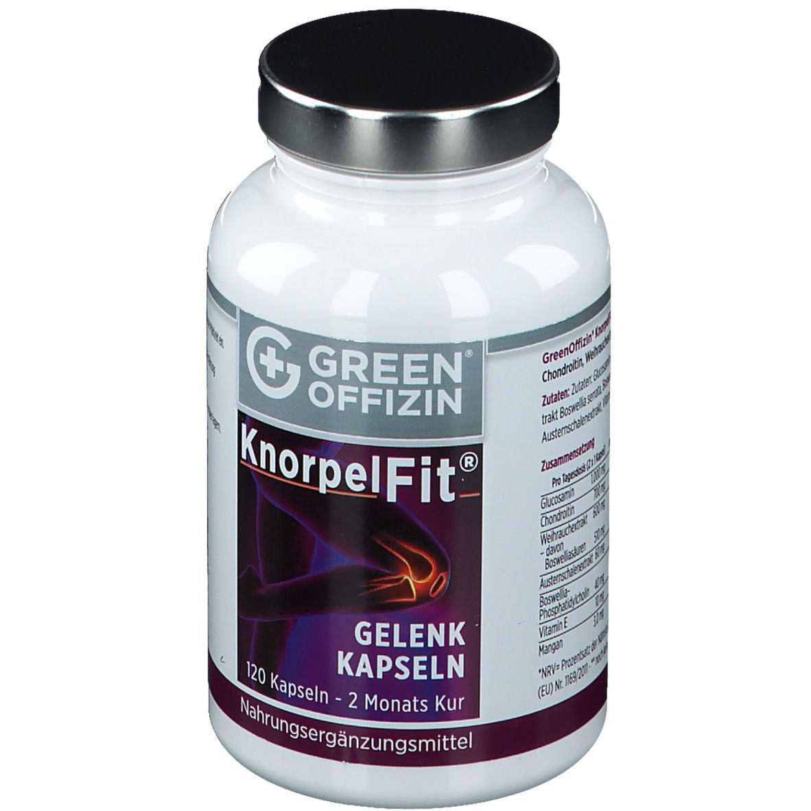 GreenOffizin® KnorpelFit® Gelenk-Kapseln