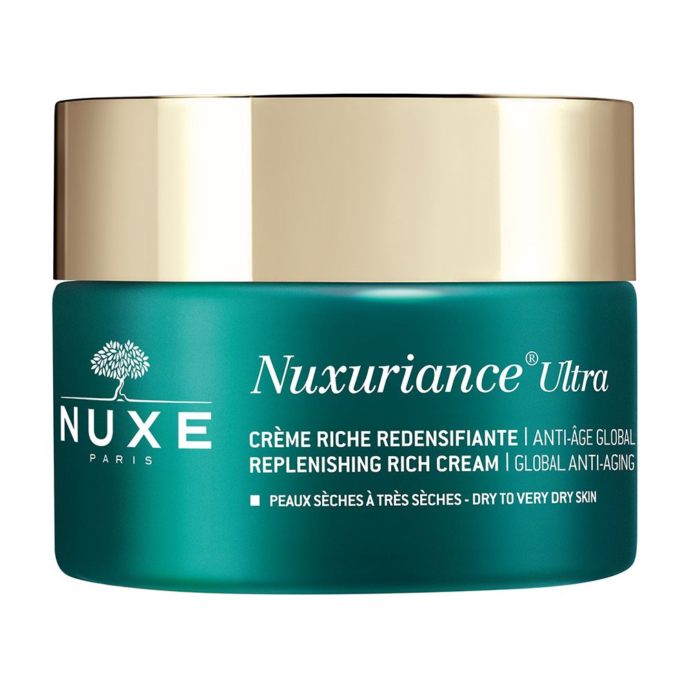 Nuxuriance® Ultra Hautverdichtende Reichhaltige Anti-Aging Tagescreme gegen Falten und Festigkeitsverlust bei trockener, empfindlicher, reifer Haut