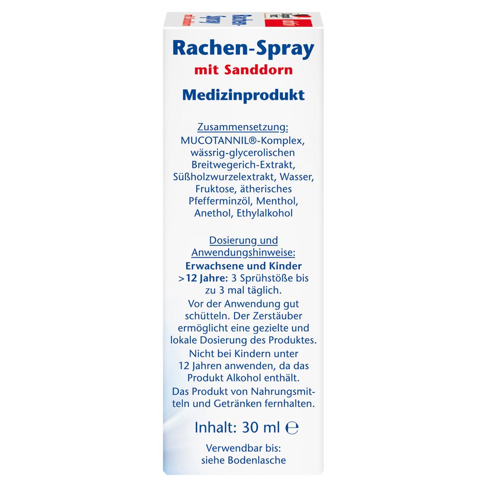 Doppelherz® aktiv Rachenspray mit Sanddorn