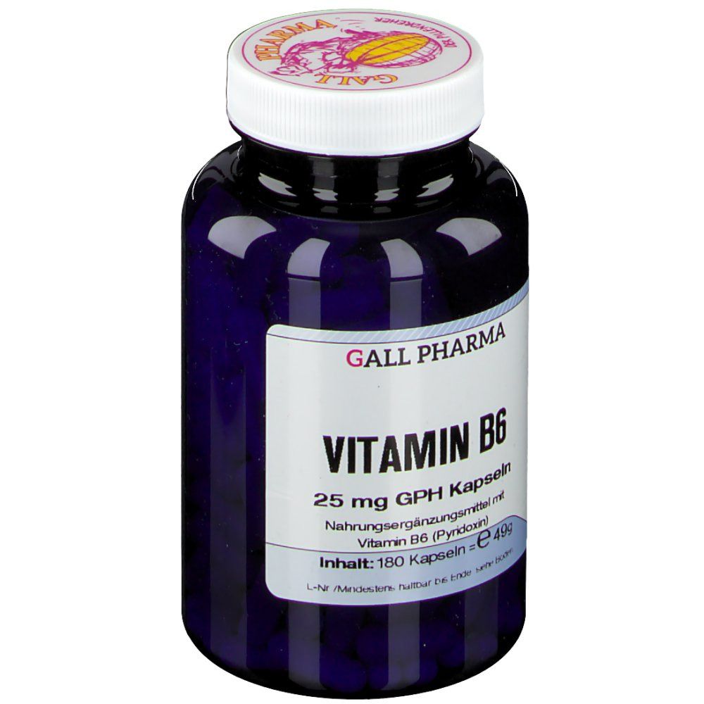 GALL PHARMA Vitamin B6 25 mg GPH 180 St Shop Apotheke