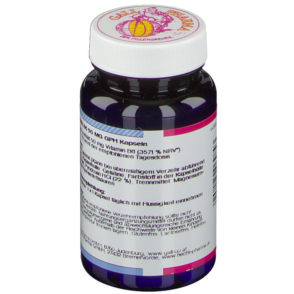 GALL PHARMA Vitamin B6 50 Mg GPH 60 St - Shop Apotheke