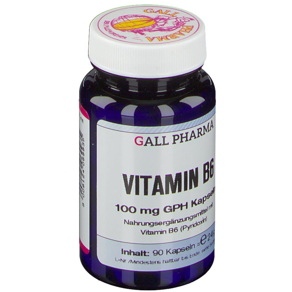 GALL PHARMA Vitamin B6 100 Mg GPH 90 St - Shop Apotheke