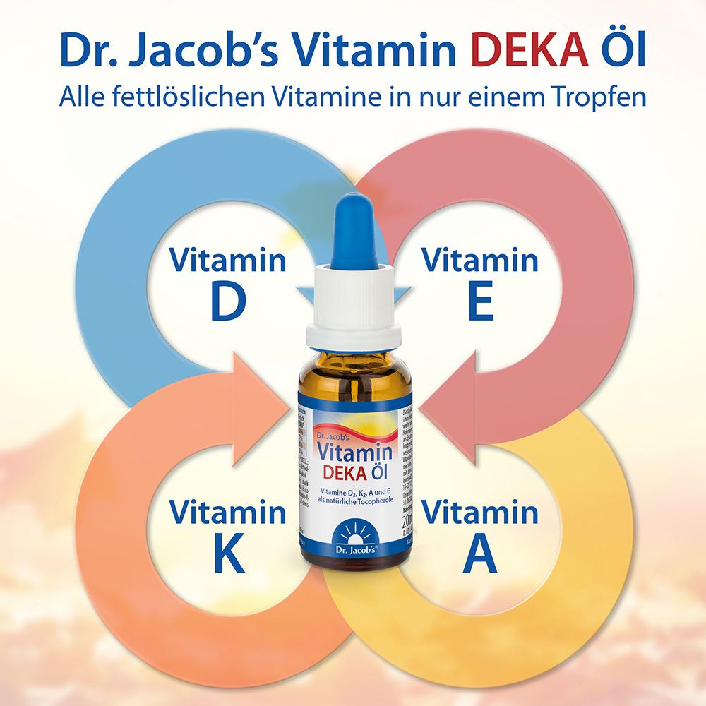 Dr. Jacob's Vitamin D3, K2, E & A 20 ml shopapotheke.at