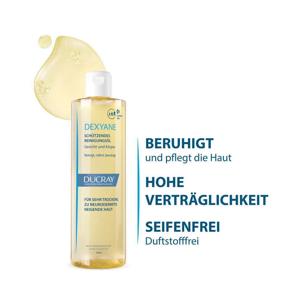 Ducray Dexyane Reinigungsöl schützend 400 ml Öl