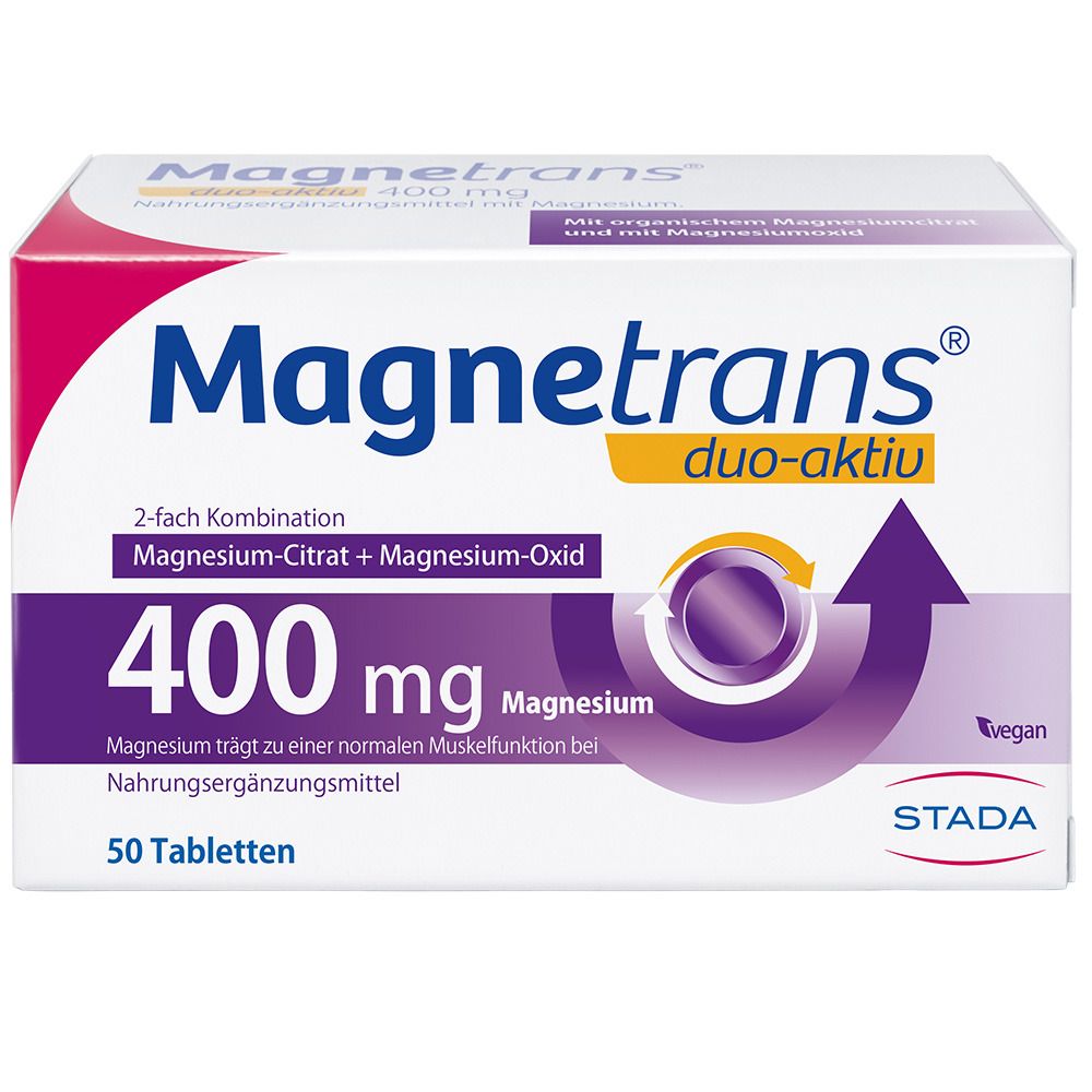Magnetrans® duo-aktiv 400 mg Tabletten