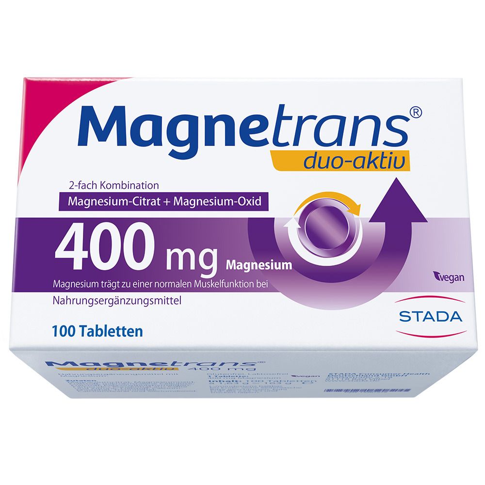 Magnetrans® duo-aktiv 400 mg Tabletten