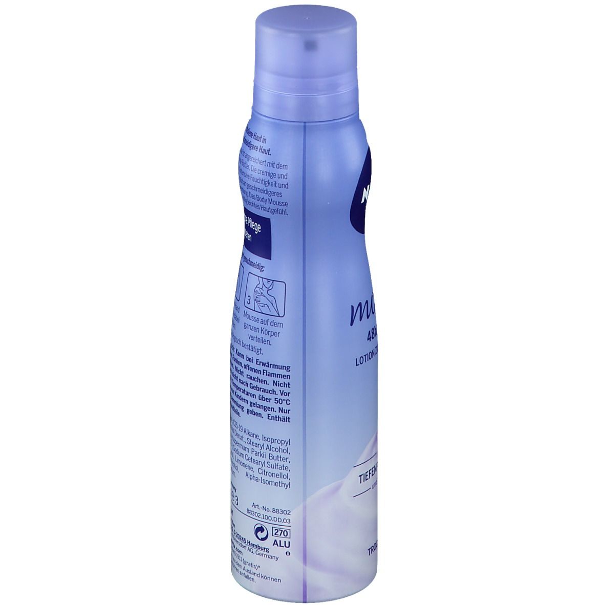 NIVEA® Body Mousse Samtweiche Pflege