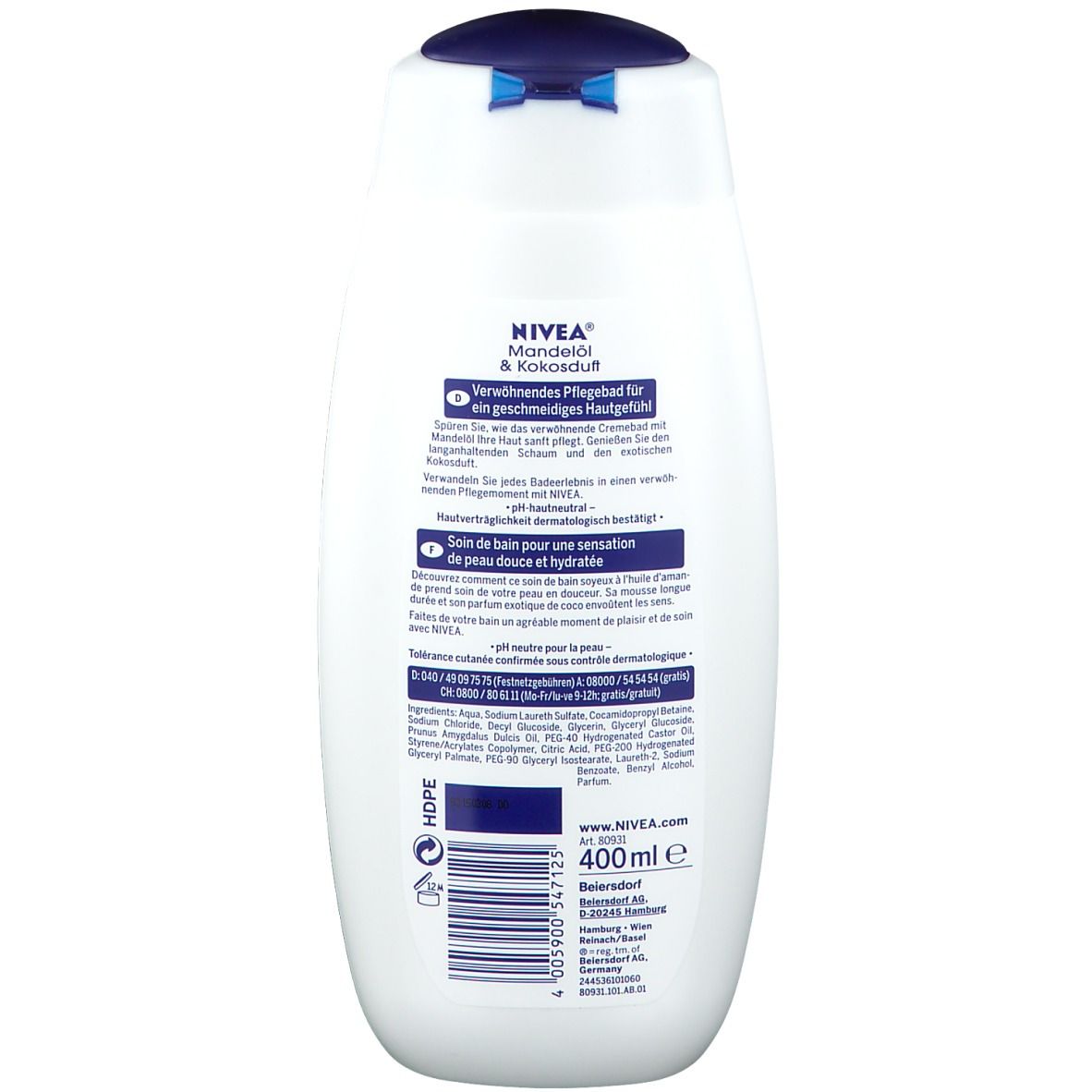 NIVEA® Badezeit Mandelöl & Kokosdurf