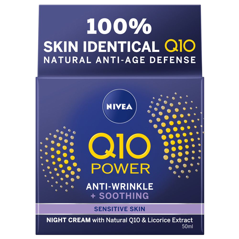 Nivea Q10 Power Anti-Falten sensitive Nachtpflege 50 ml Nachtcreme