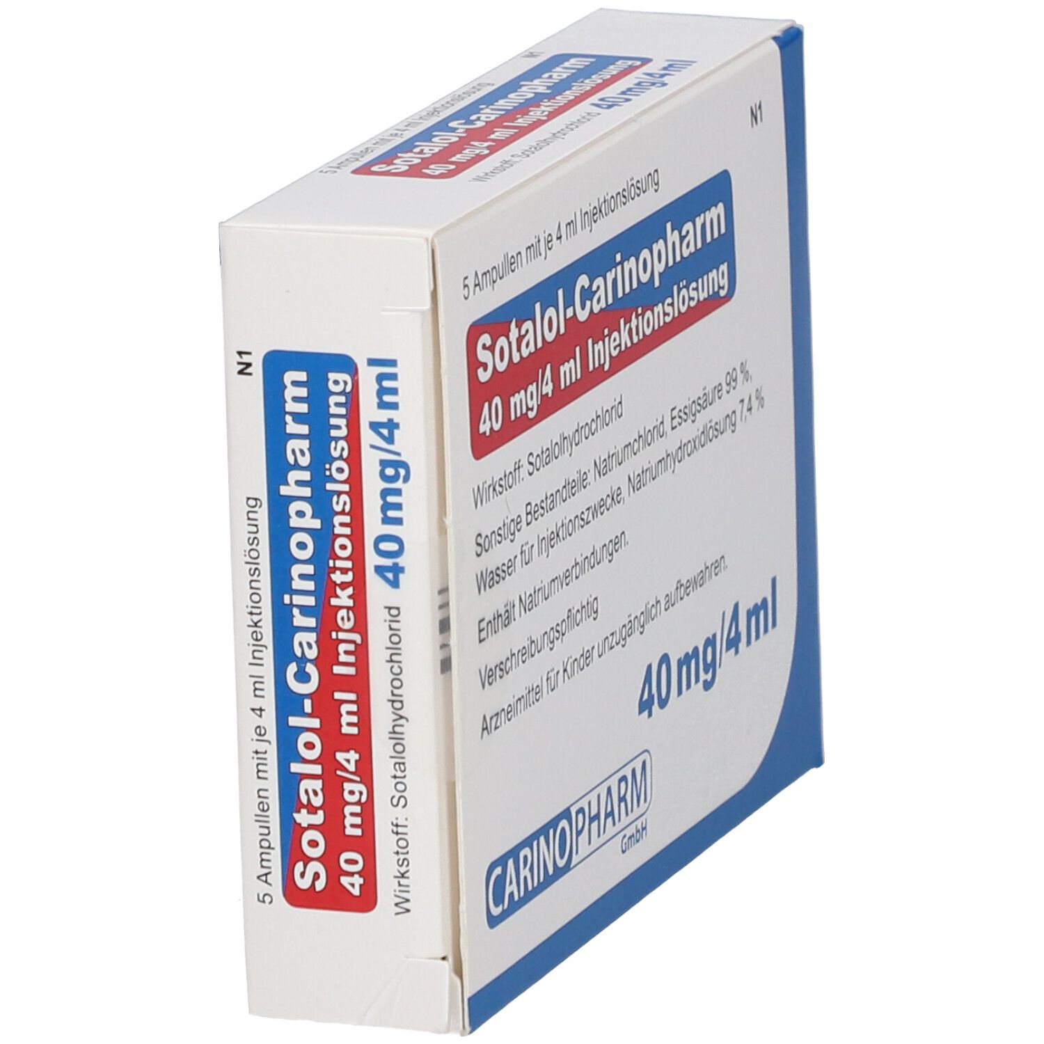 Sotalol-Carinopharm 40 mg/4 ml