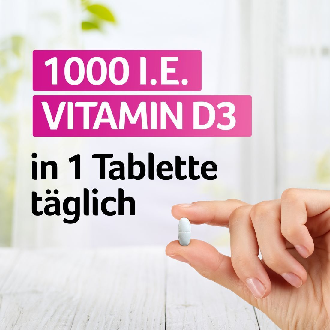 VIGANTOLVIT® Vitamin D3, K2 und Calcium