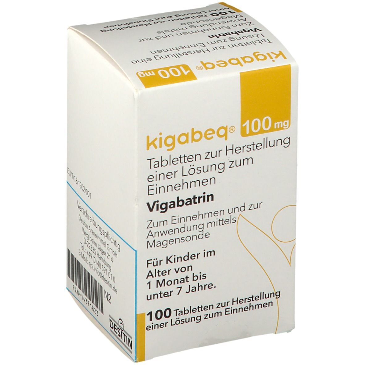 kigabeq® 100 mg