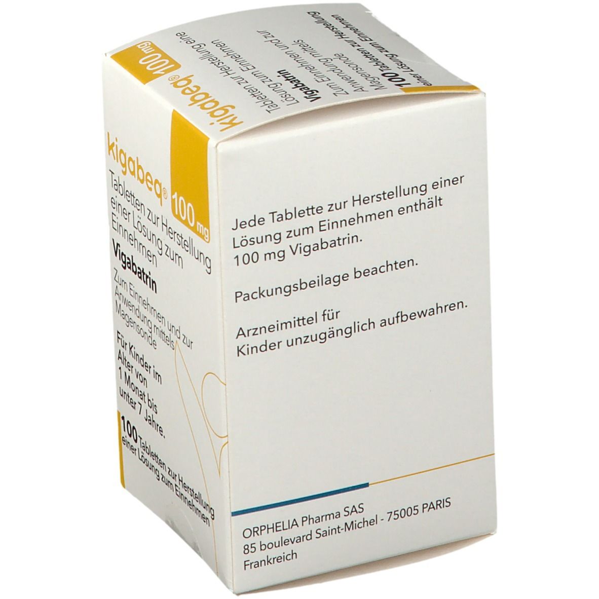 kigabeq® 100 mg
