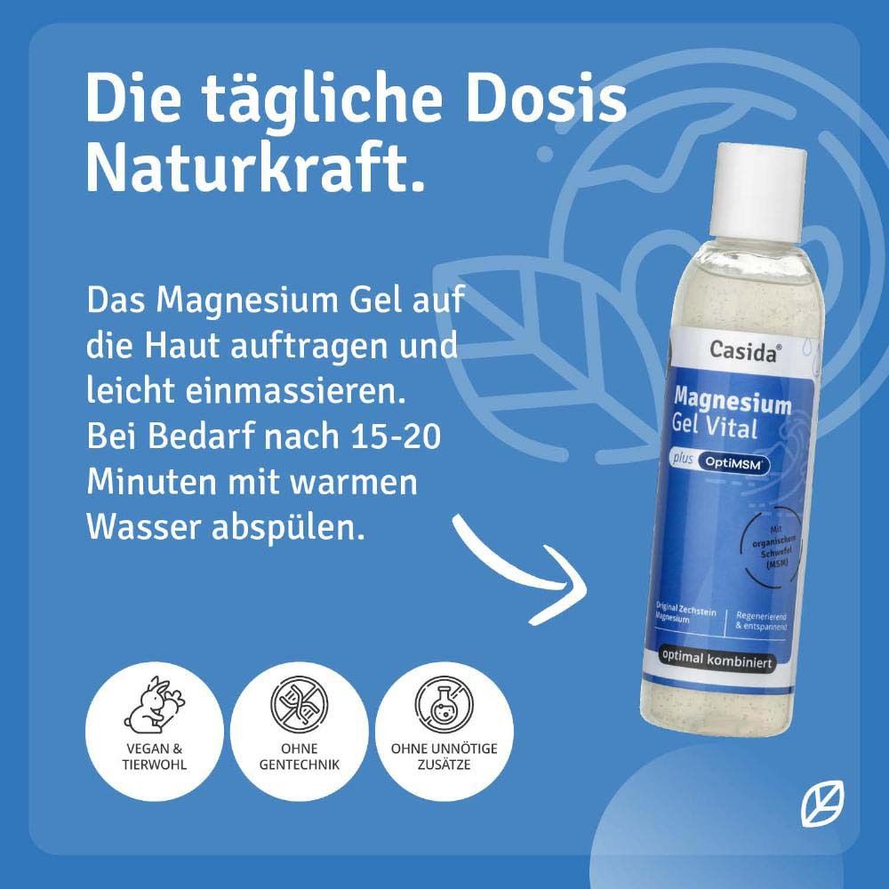 Magnesium + MSM Gel Vital