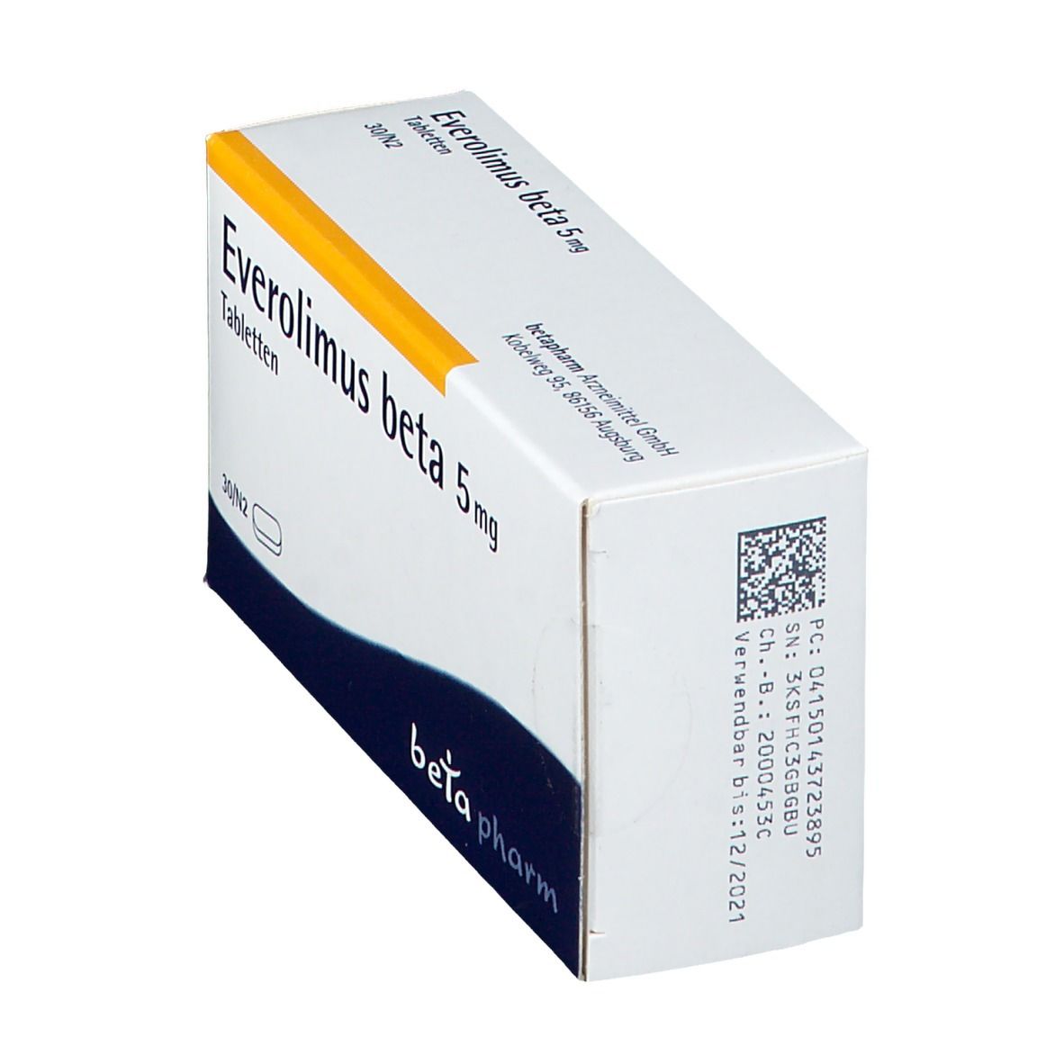 Everolimus AL 5 mg Tabletten 30 St