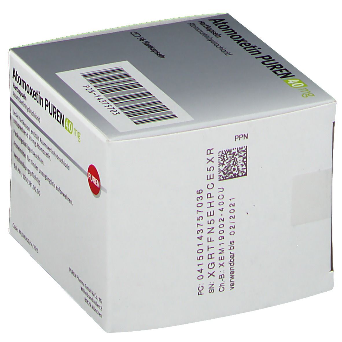Atomoxetin PUREN 40 mg