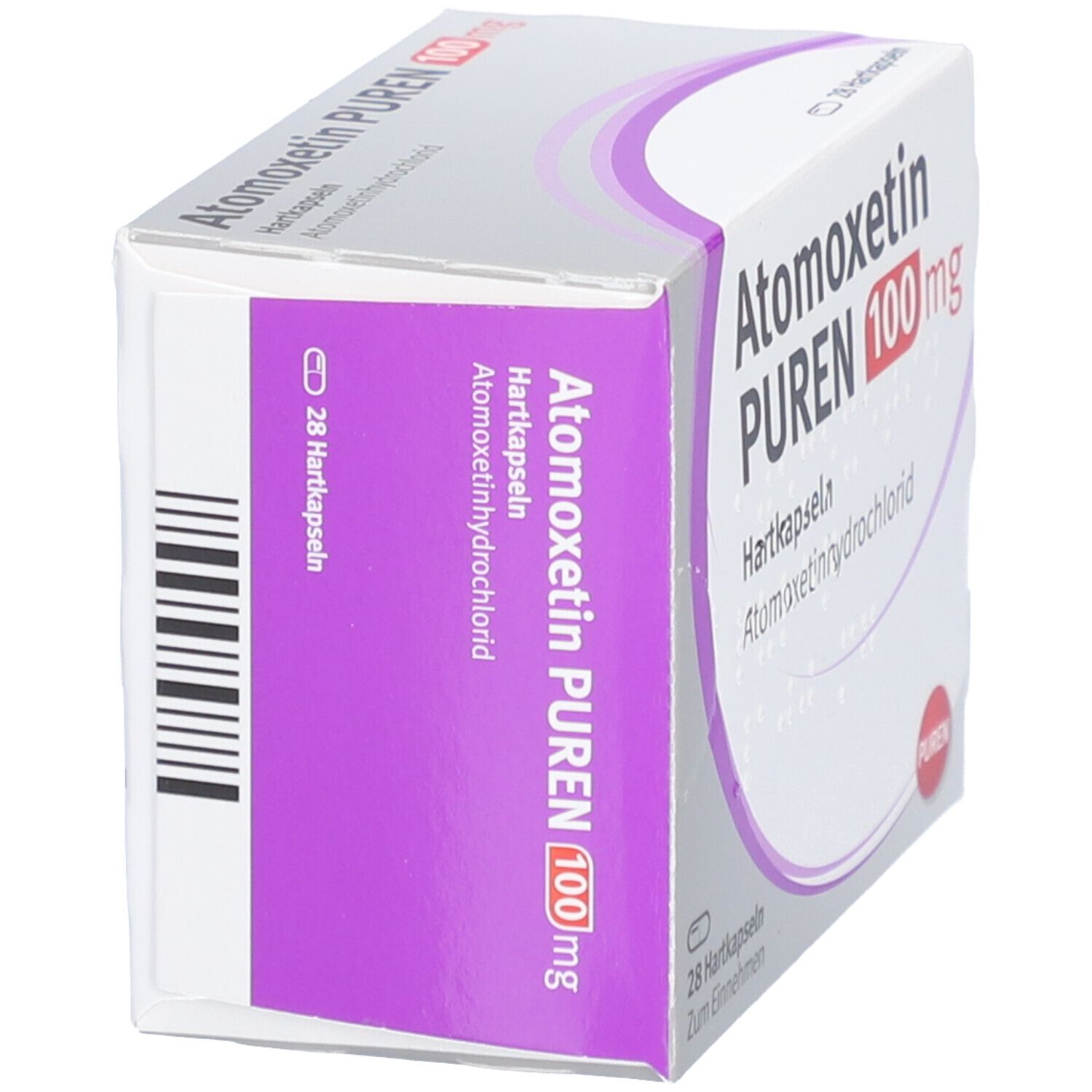 Atomoxetin Puren 100 mg Hartkapseln 28 St