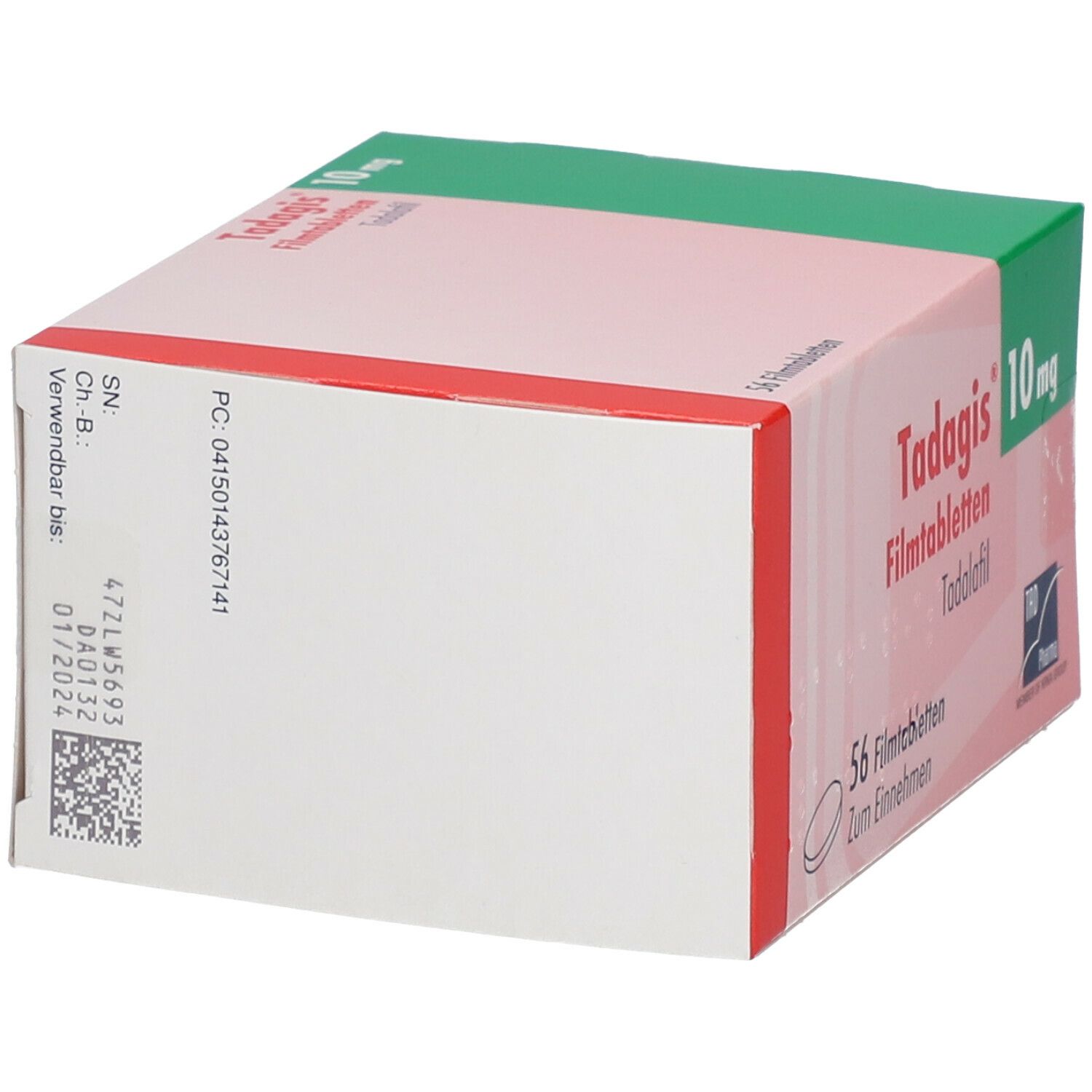 Tadagis 10 mg Filmtabletten 56 St