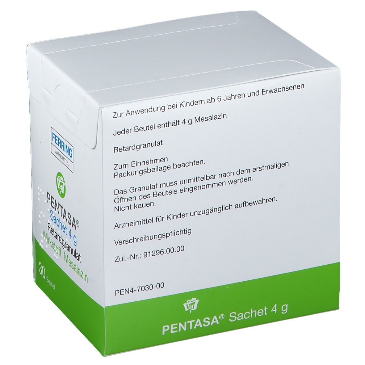 Pentasa Sachet 4 g Retardgranulat 30 St Retard-Granulat