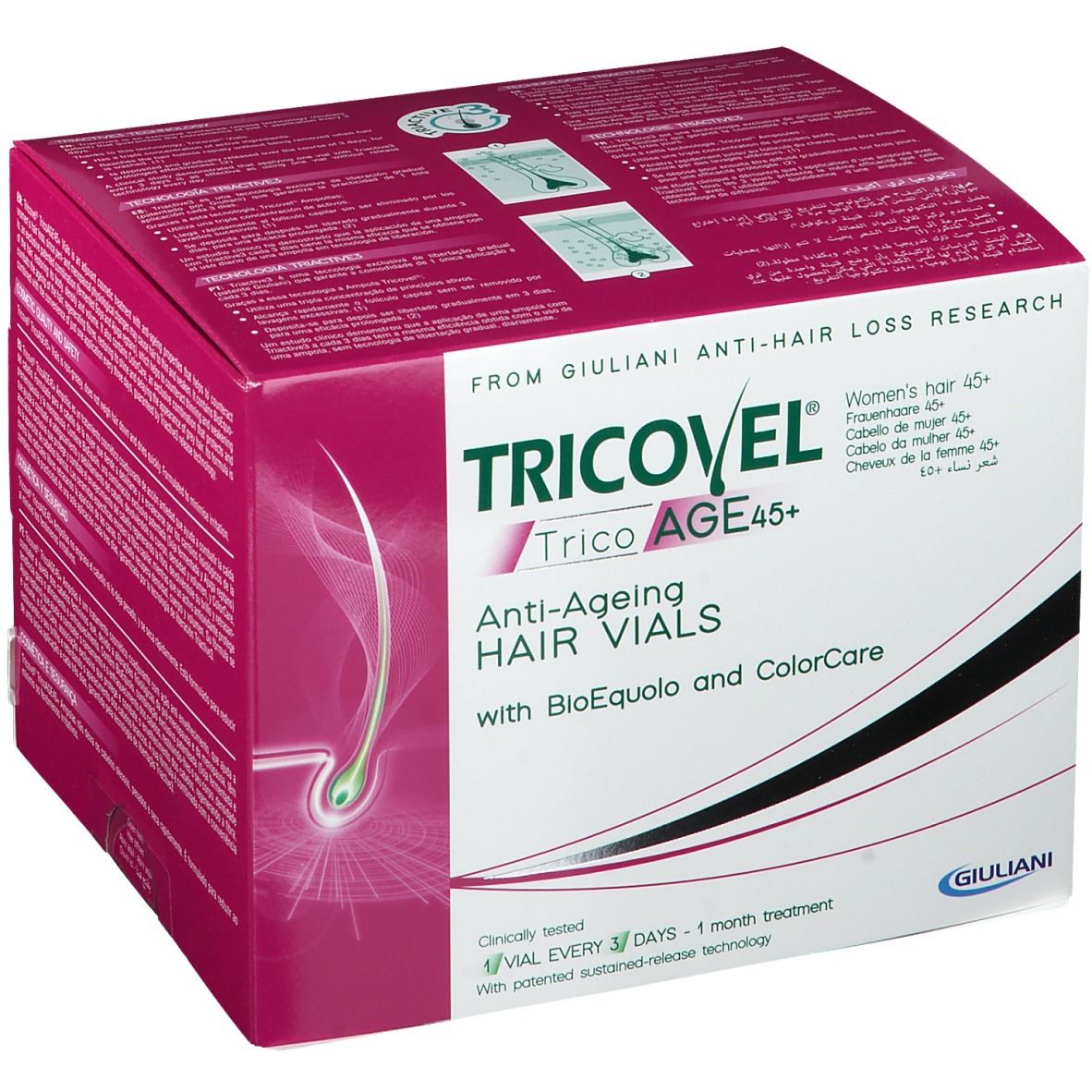 TRICOVEL® TricoAGE 45+ Ampullen