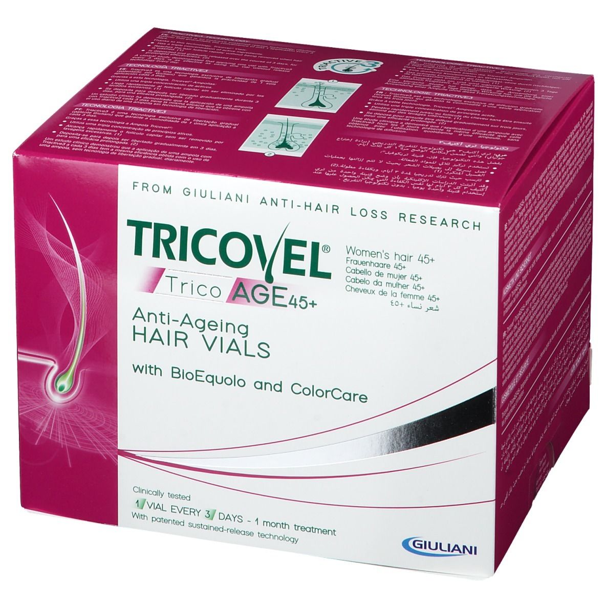 TRICOVEL® TricoAGE 45+ Ampullen