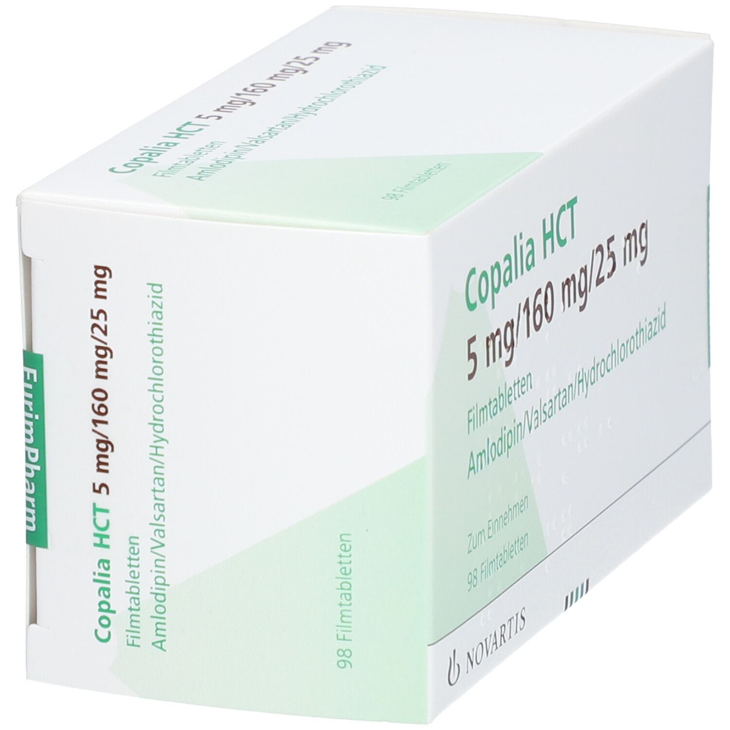 Copalia HCT 5 mg/160 mg/25 mg Filmtabletten 98 St