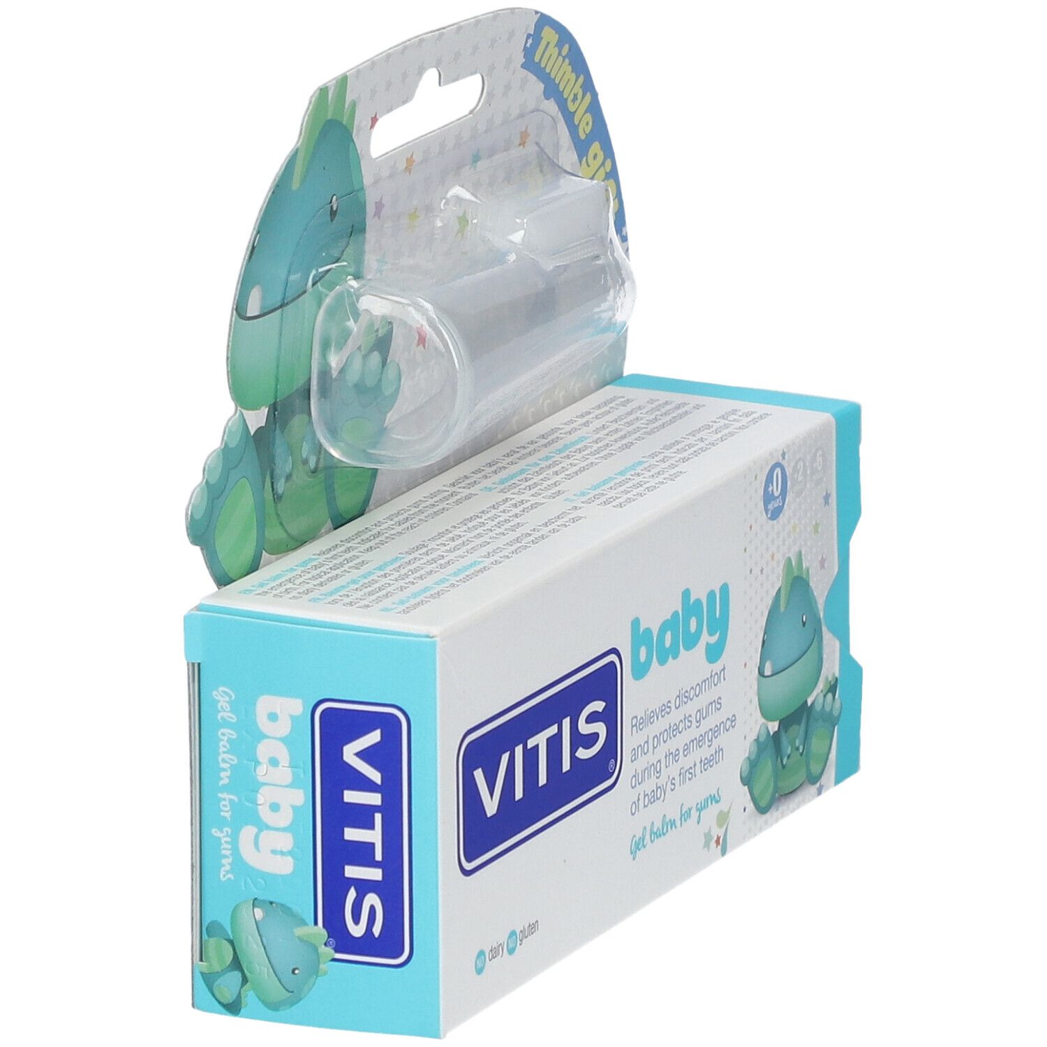 Vitis Baby Gel+Fingerzahnbürste Zahngel 30 ml