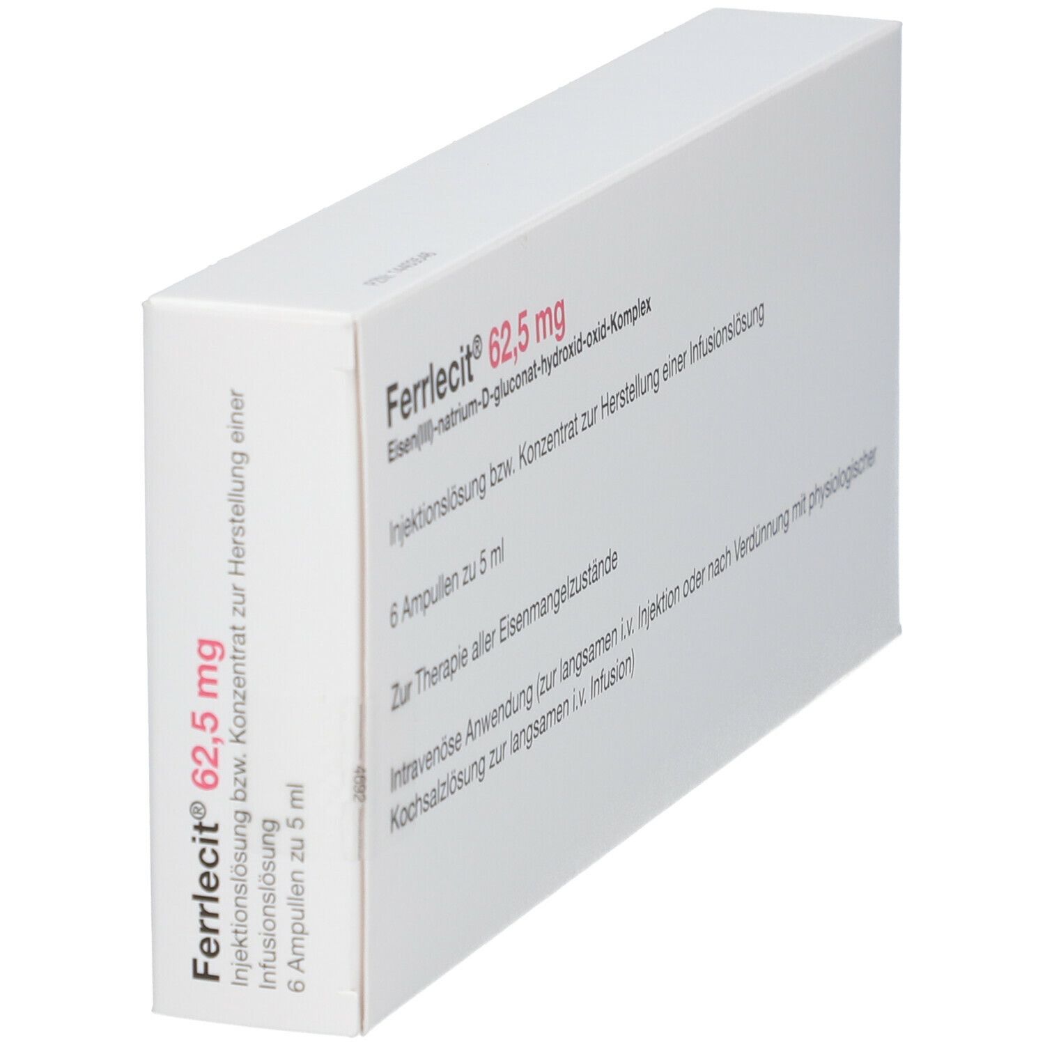 Ferrlecit® 62.5MgAmpullen