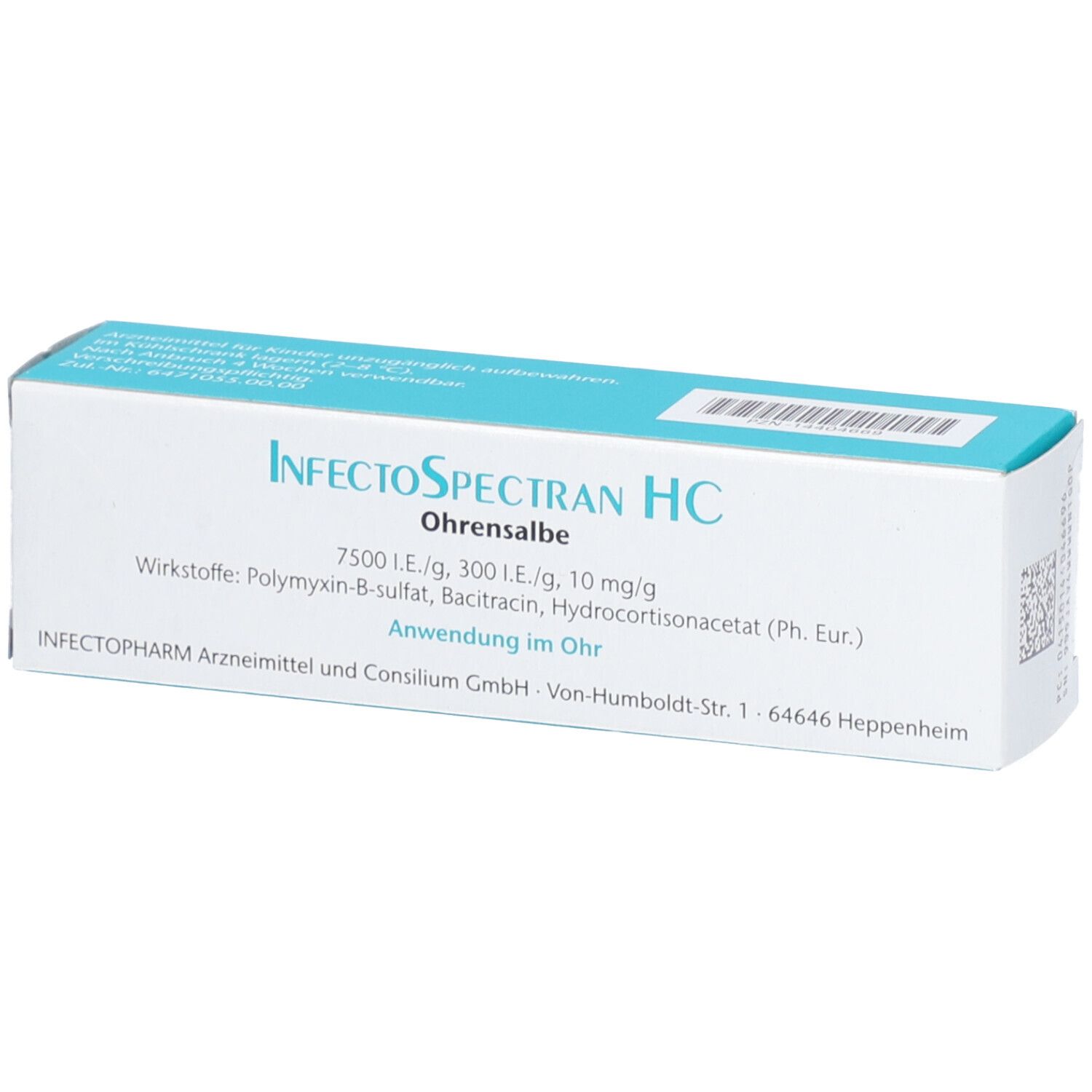 Infectospectran HC Ohrensalbe 25 g Salbe