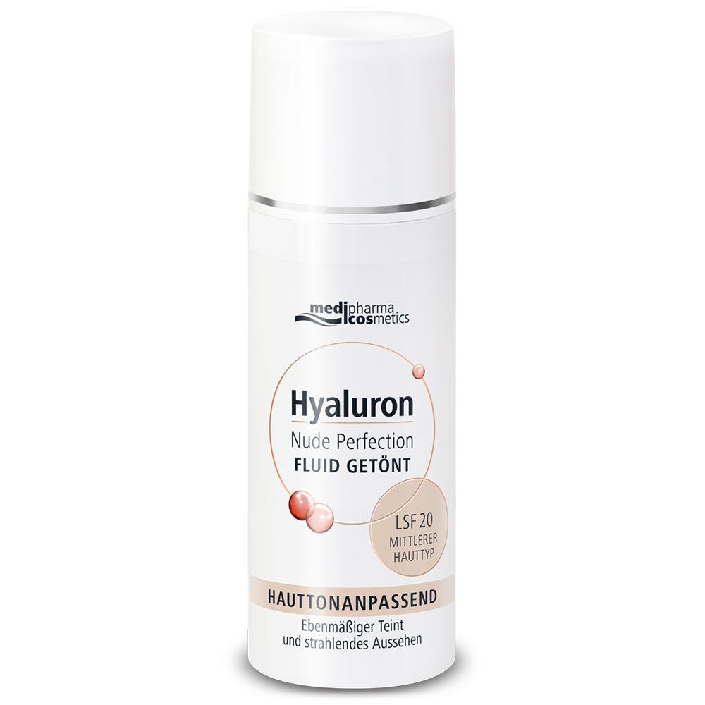 Hyaluron Nude Perfect.Fluid getö.mitt.HT LSF 20 50 ml Creme