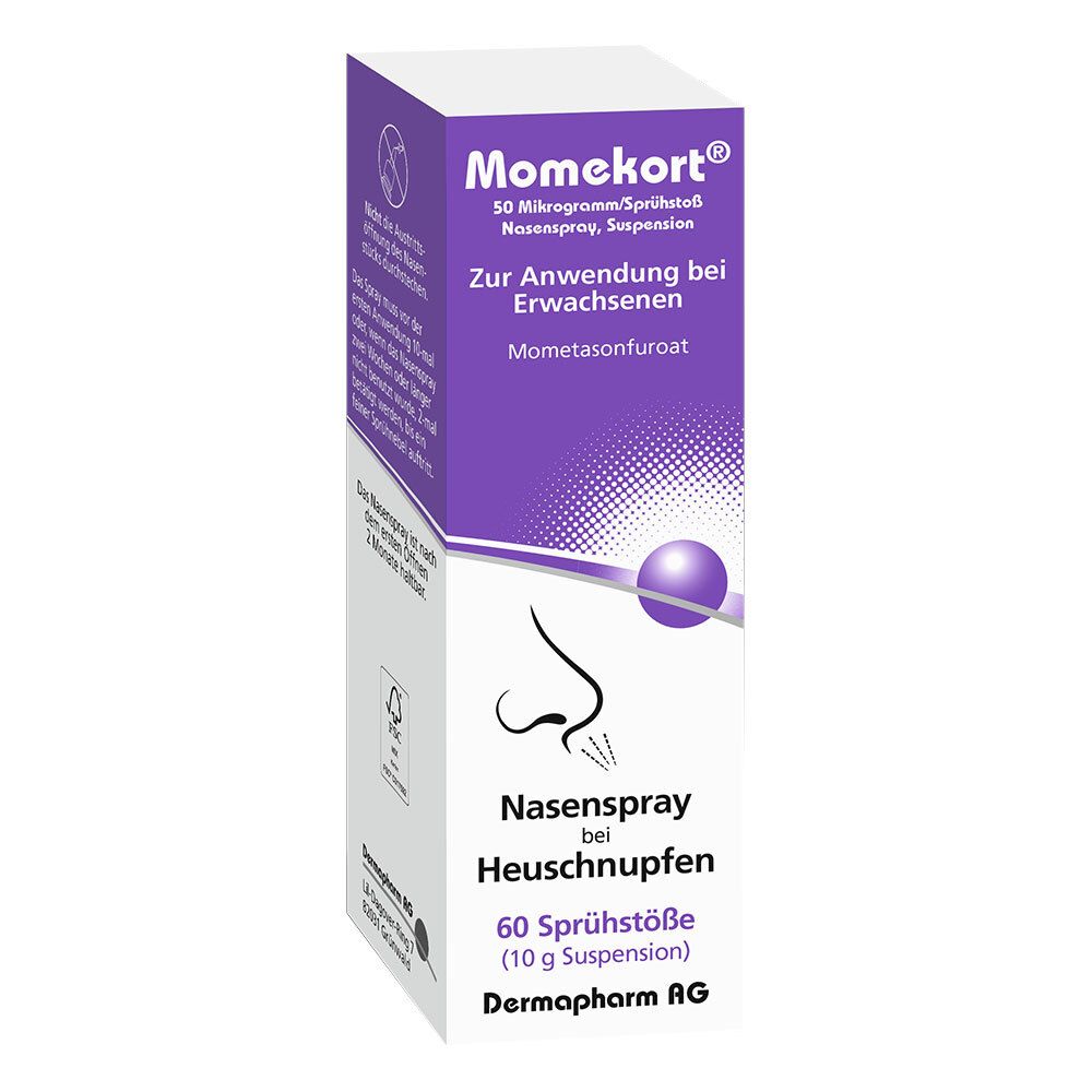 Momekort 50 µg / Sprühst. Nasenspray Suspension