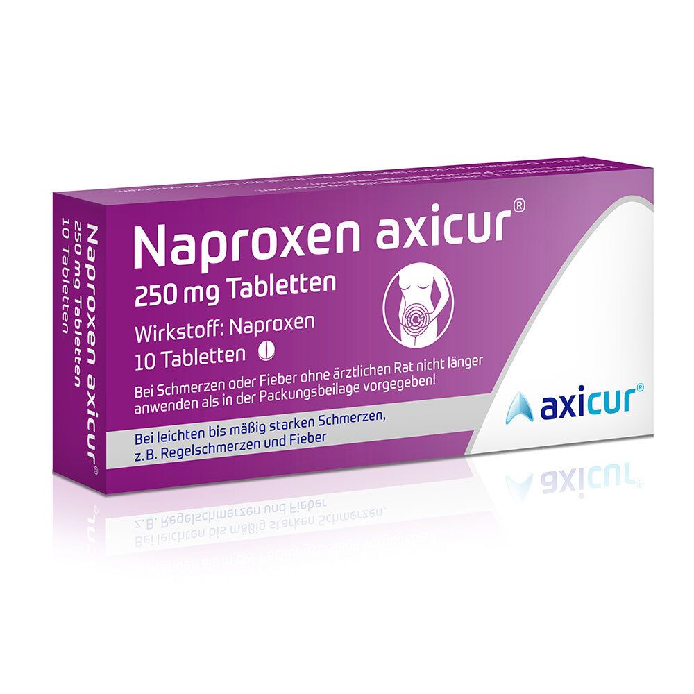 Naproxen axicur® 250 mg