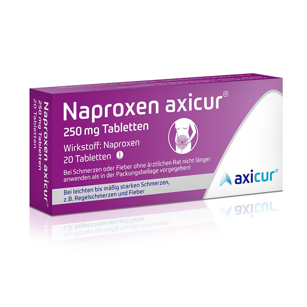 Naproxen axicur® 250 mg