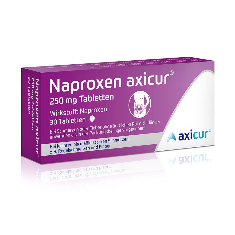 Naproxen axicur® 250 mg