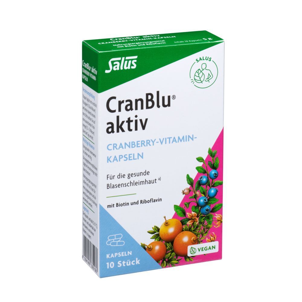 CranBlu® aktiv Cranberry-Vitamin-Kapseln