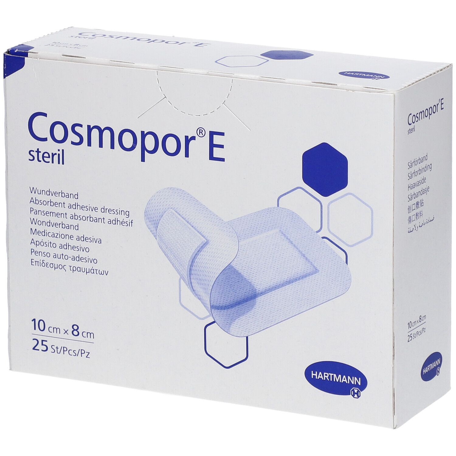 Cosmopor E steril Wundverband 8x10 cm 25 St Pflaster