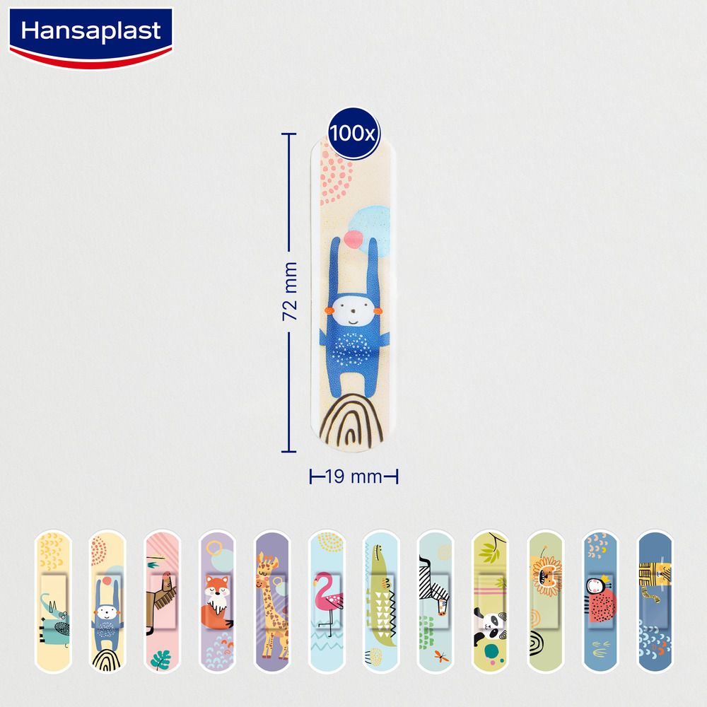 Hansaplast Kids Strips - Jetzt 20% sparen mit dem Code "pflaster20"