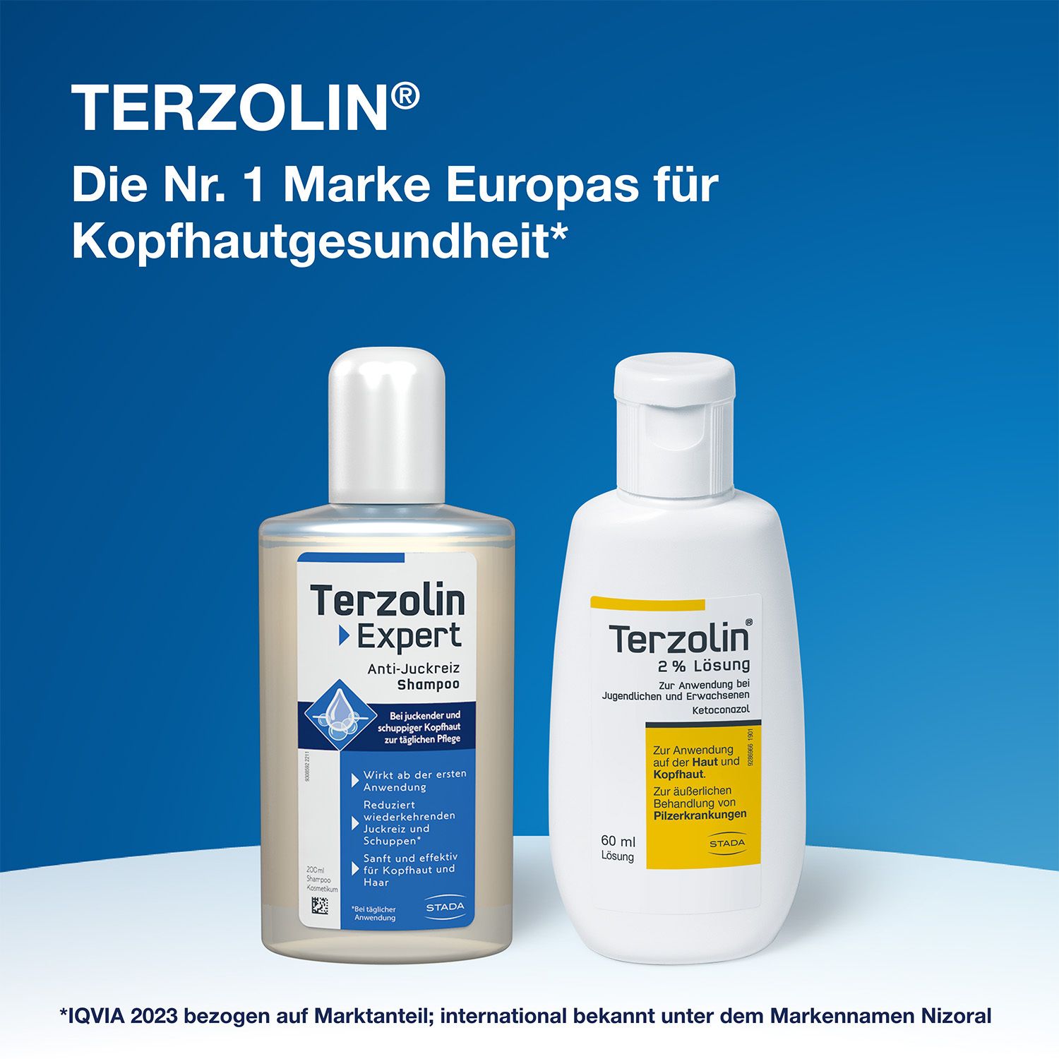Terzolin® 2 % Lösung gegen Pilzbefall und Schuppen