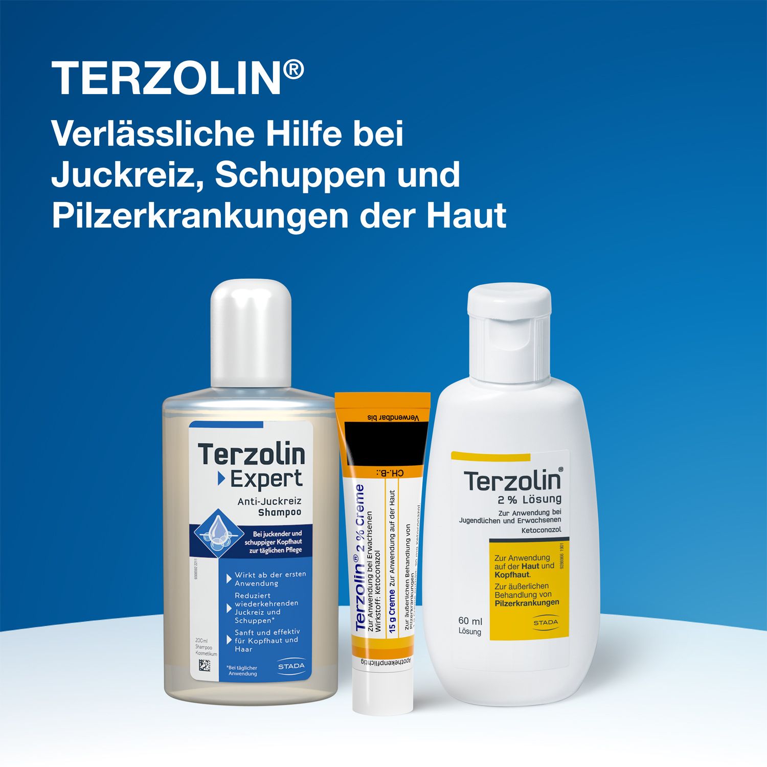 Terzolin® 2% Lösung gegen Pilzbefall und Schuppen