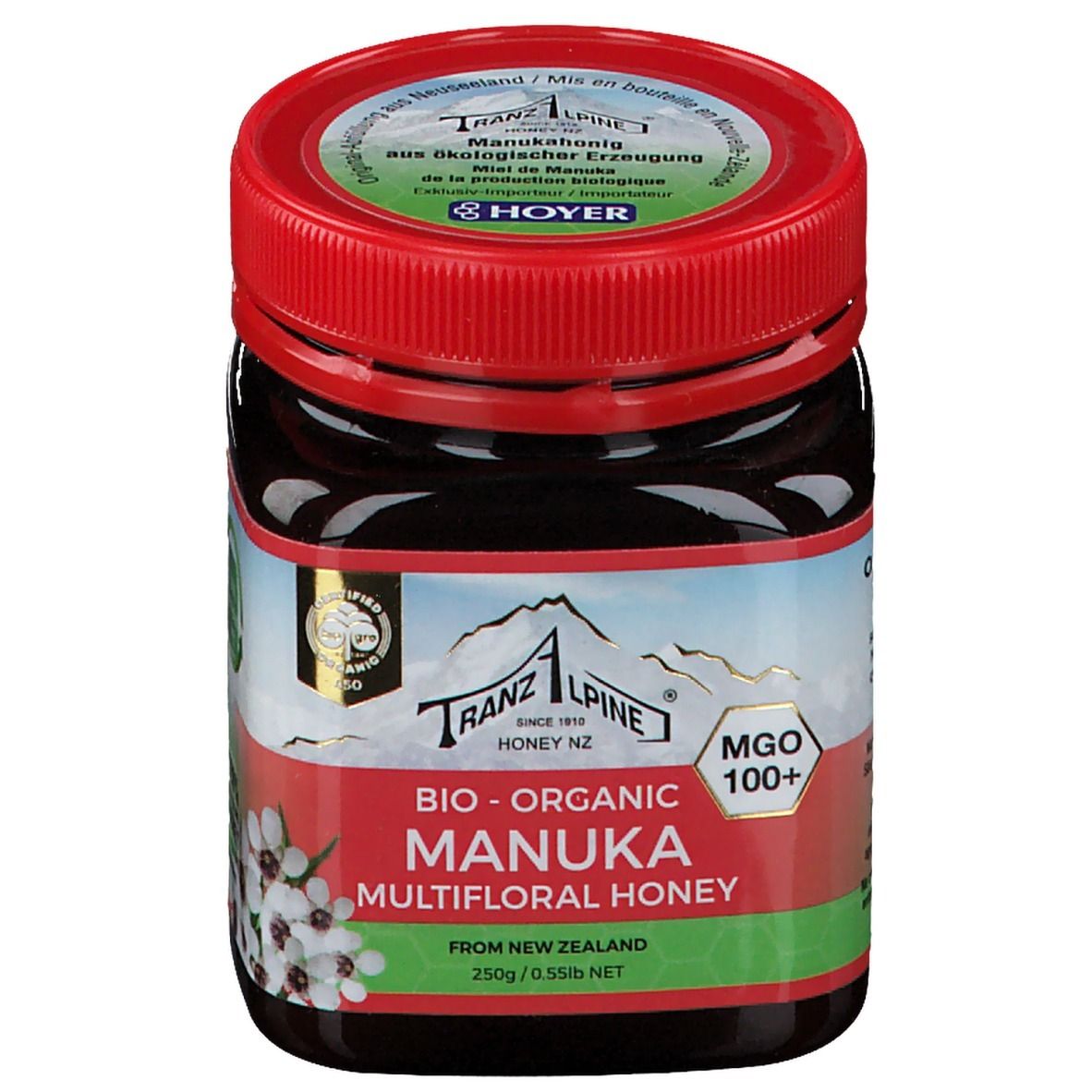 Bio-Manuka-Honig mit Sommertracht