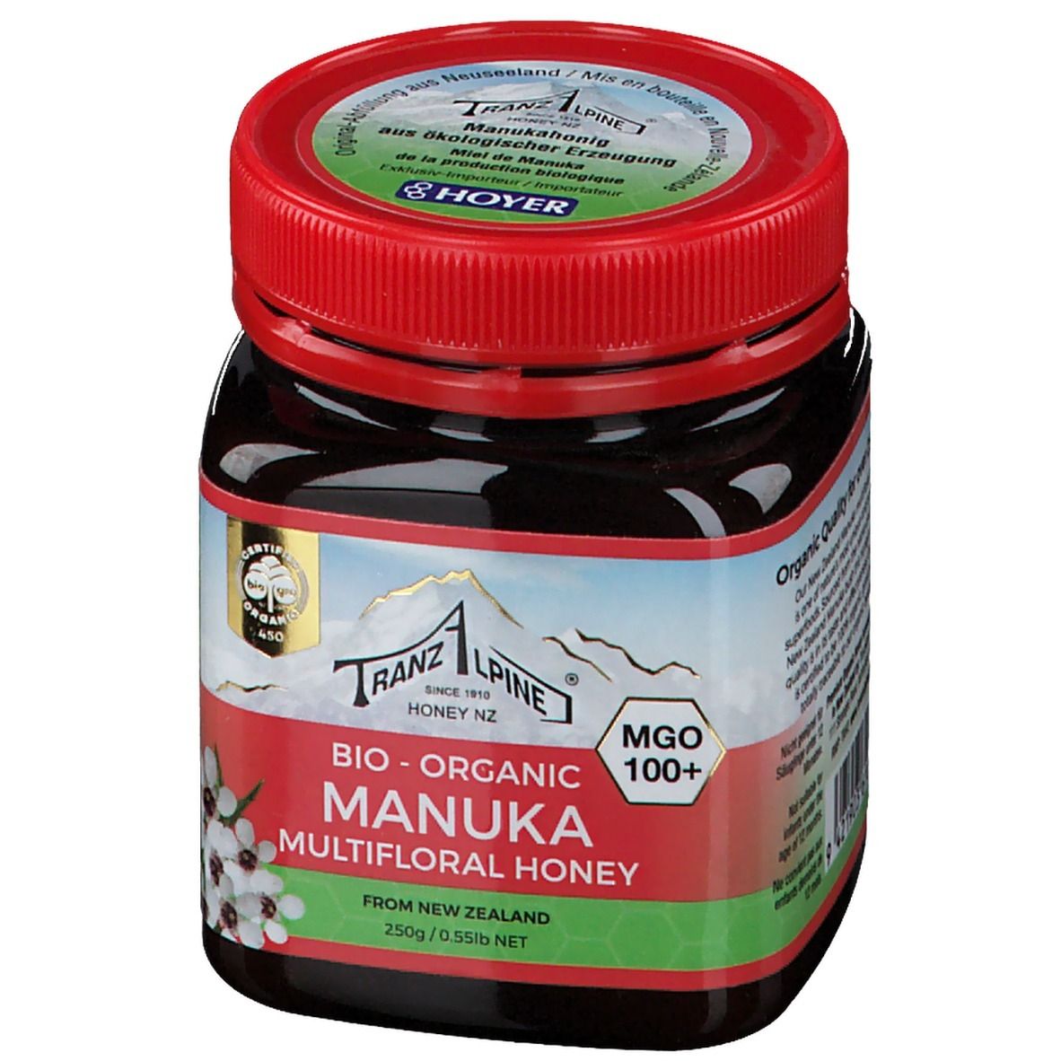 Bio-Manuka-Honig mit Sommertracht