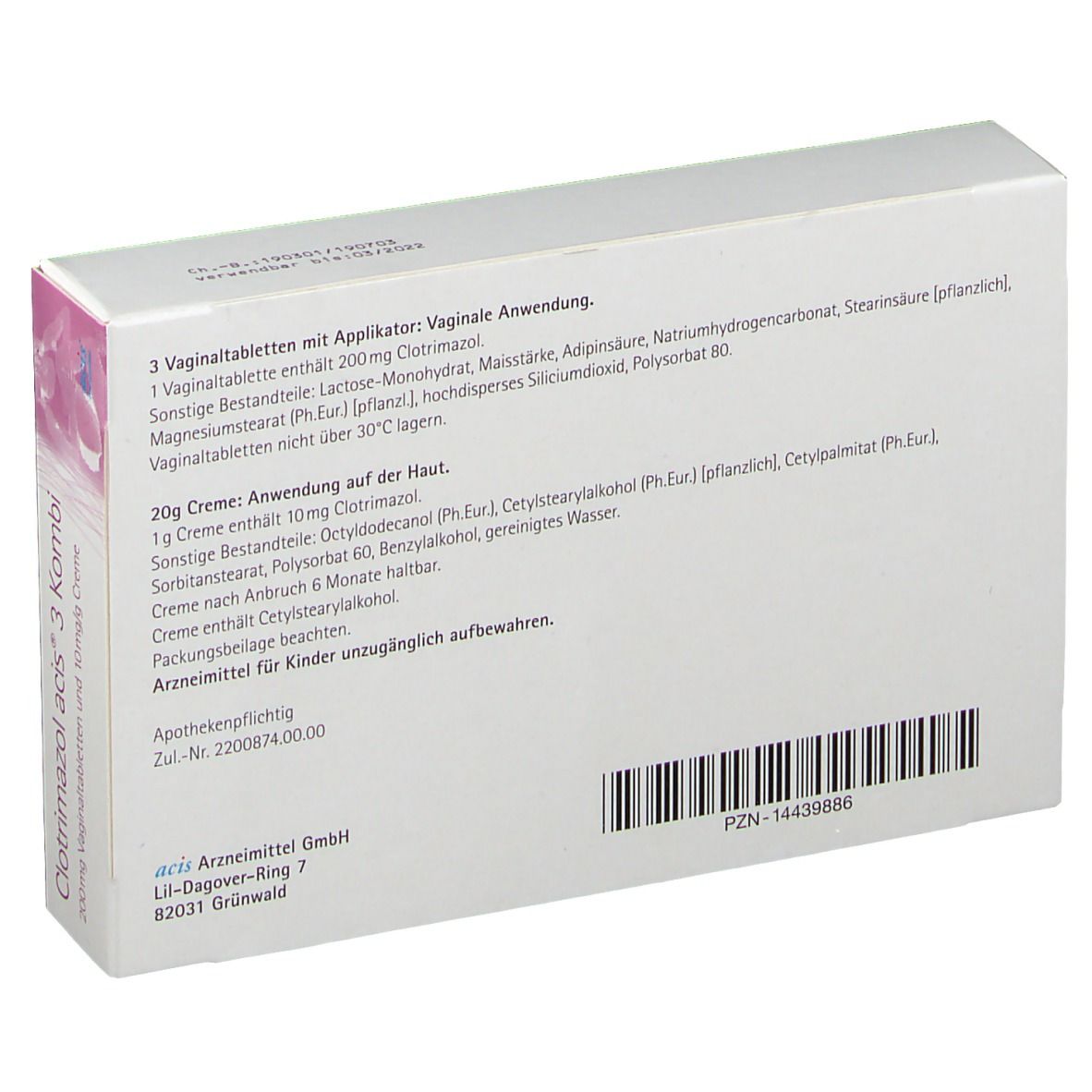 Clotrimazolacis® 3 Kombipackung