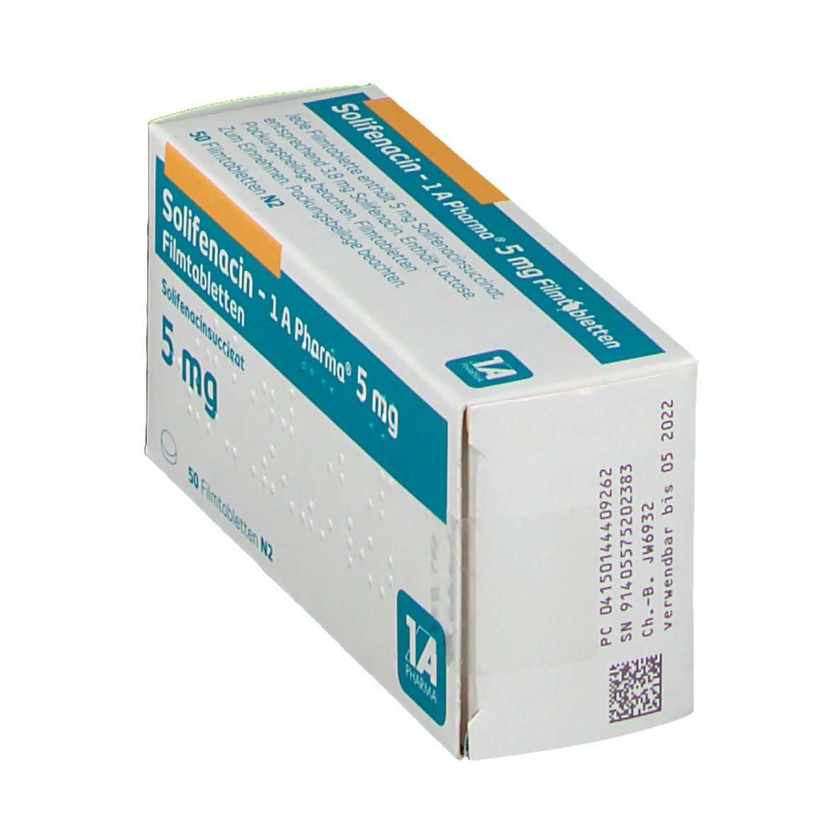 Solifenacin-1A Pharma 5 mg Filmtabletten 50 St